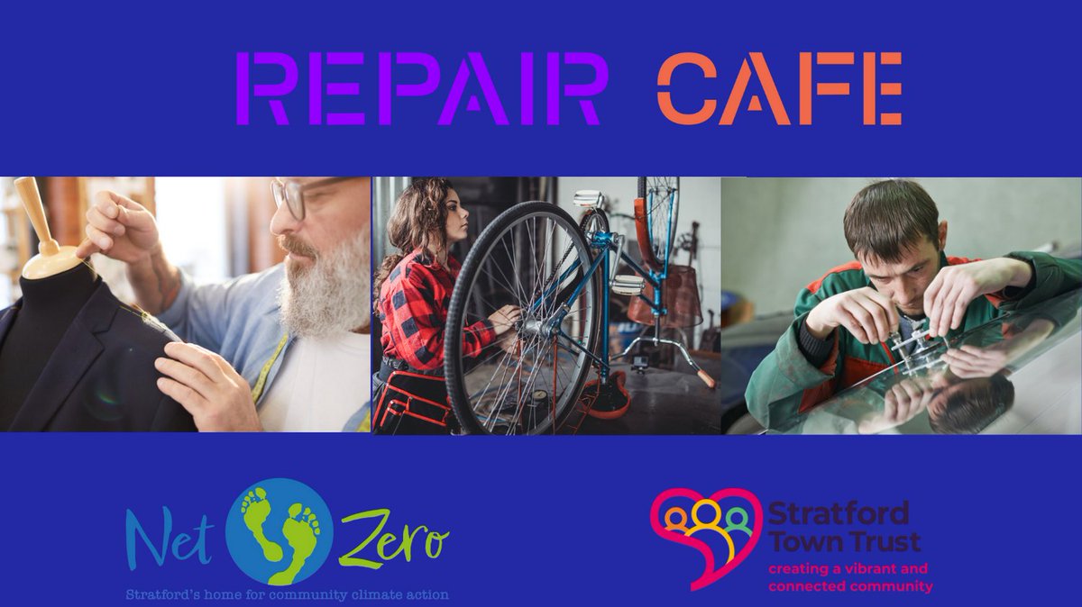 Stratford Town Trust (@ourtowntrust) on Twitter photo Do you have any repair skills that you could share with others? Then we need you for our new Repair Cafe <a href="/F0undationHouse/">FoundationHouse</a> in partnership with Net Zero Stratford! stratfordtowntrust.co.uk/events/repair-… Do you have any repair skills that you could share with others? Then we need you for our new Repair Cafe <a href="/F0undationHouse/">FoundationHouse</a> in partnership with Net Zero Stratford! stratfordtowntrust.co.uk/events/repair-…