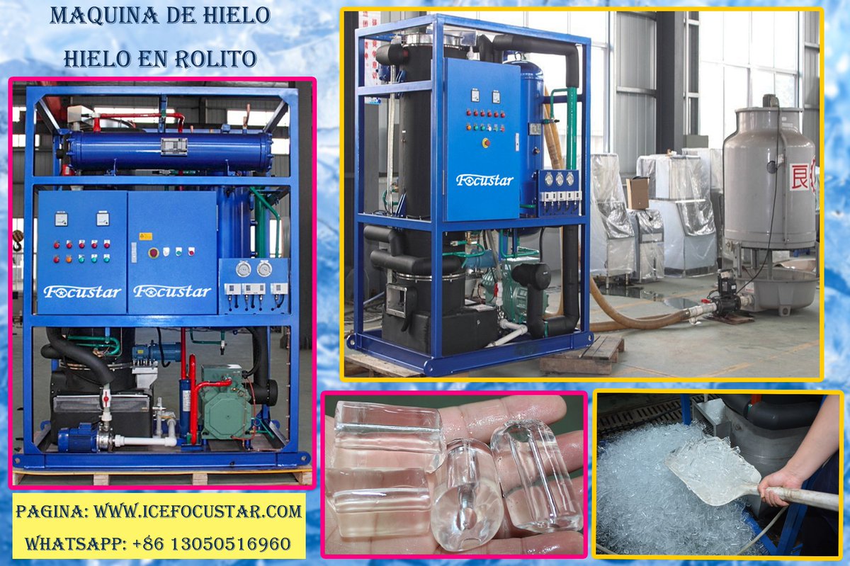 machine_cube's tweet image. Máquina de hielo en rolito, tubo, cilíndro, rollito;
# compresor de Bitzer, resitente en el uso;
# evaporador patente en la fabricación de hielo;
# condensador de aire, agua o de evaporación;
# hielo de diferentes longitudes y tamaños, también hay hielo macizo por su demanda;