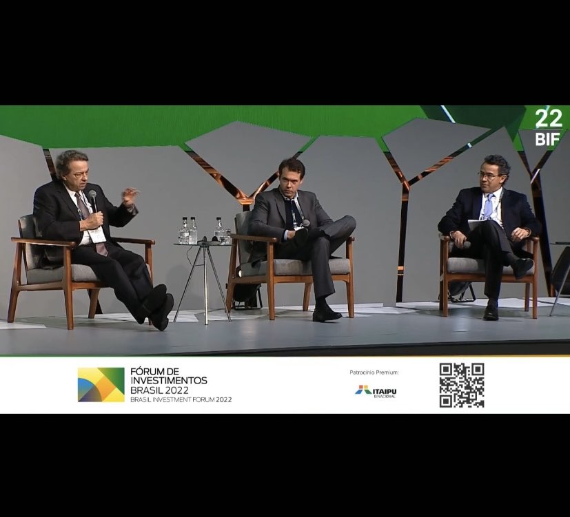 It was a privilege to moderate the panel Energy to Grow: Expansion, Diversification and Sustainability of Sources for the Development of Brazil, at the Brazil Investment Forum 2022.