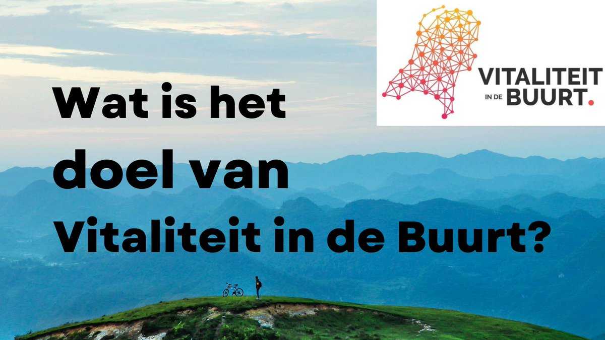 Wat is het doel van Vitaliteit in de Buurt?? Kijk op vitaliteitindebuurt.nl/FAQ/ voor het uitgebreide antwoord op deze vraag!
#vitaliteitindebuurt #autonomie #geluk #welzijn #ecosysteem #samenleving
