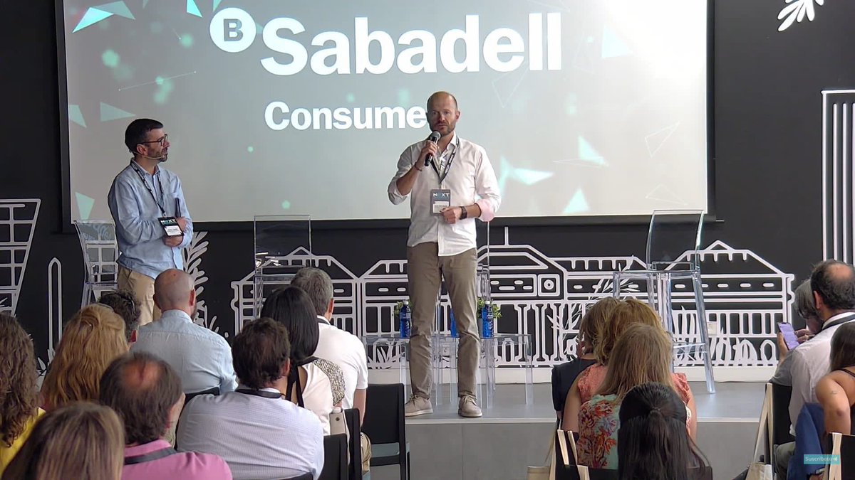OriolMartin's tweet photo. Nuestro compañero Jesús San Martín presentando #GlobalCredit en el encuentro #NEXTePayments de @Mkt4eCommerce cc @BancoSabadell https://t.co/HWlFWNKxPv