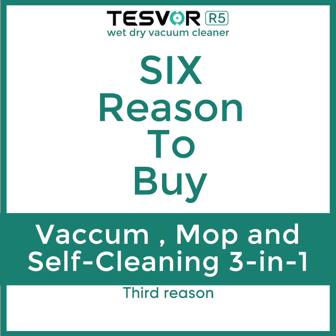 tesvor_official's tweet photo. 🇺🇸🇺🇸
Tesvor R5 is an intelligent wet dry vacuum cleaner, with suction, mopping and self-cleaning function 3-in-1. 
#Tesvor #wetdryvacuumcleaner #houseclean https://t.co/AmLhNAgxW2