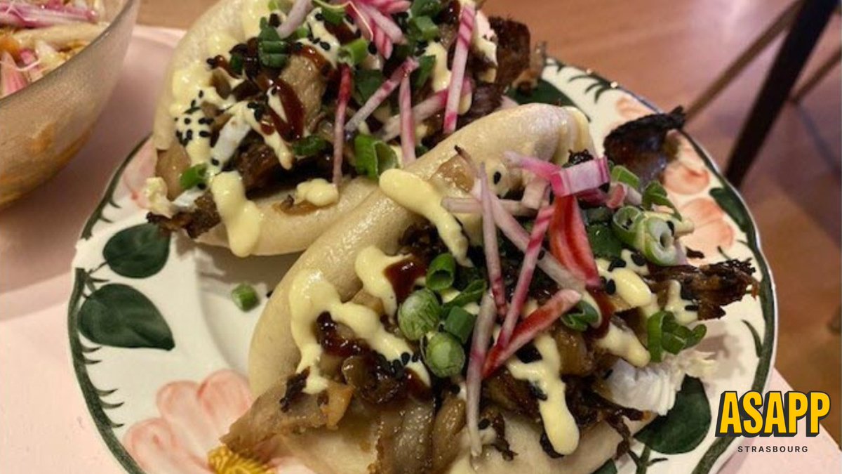 Bon Bao, des brioches nées d'une fusion entre cuisine asiatique et française 🥙
Nos journalistes ont testé pour vous 👉 bit.ly/3mSpobP
Au menu notamment : des #baos, ces brioches cuites à la vapeur et bien garnies… qu’ils ont évidemment goûtées ! 😍
#Strasbourg  #resto