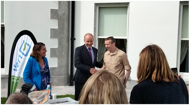 VeriConnect's tweet photo. @MichealMartinTD  today joined Cllr Sheila O’Callaghan, Local Development Companies, members of Cork County Council’s LCDC, citizen scientists and ecology experts to celebrate the free biodiversity training programme @wildworkers designed to help people, help nature, help people. https://t.co/D2U4g02QM4