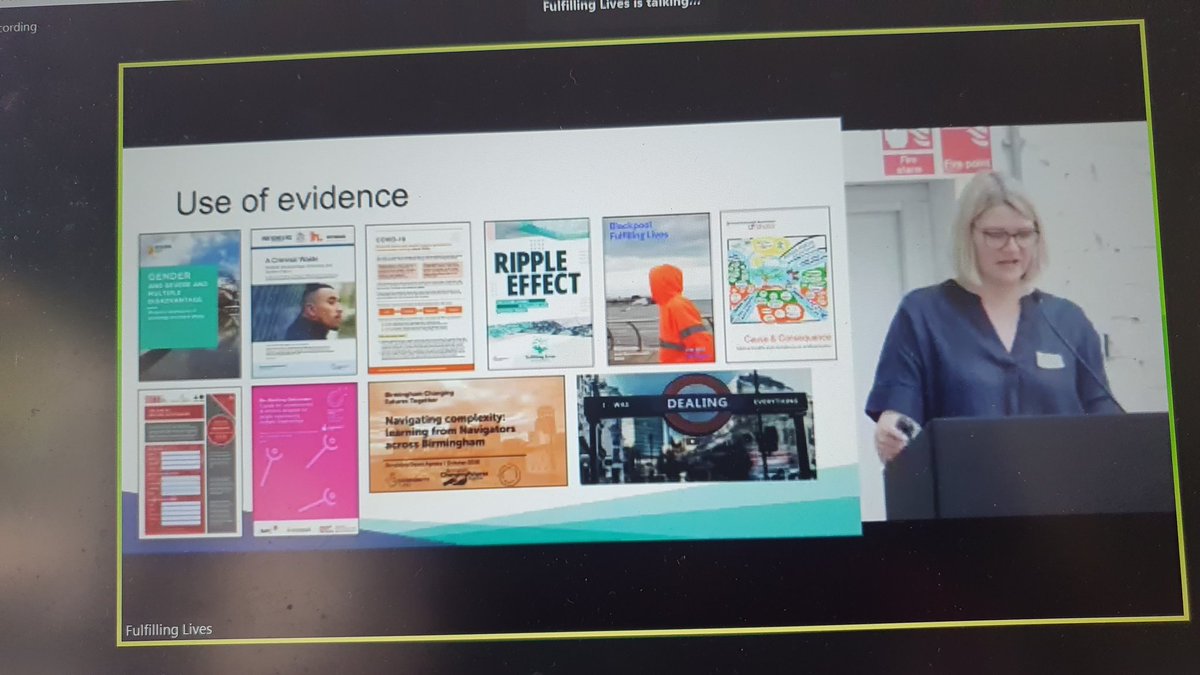 It's brilliant to be joining <a href="/SystemChangeTNL/">Fulfilling Lives Programme</a> @moreton_rachel <a href="/FLevaluation/">Fulfilling Lives evaluation</a> for the final conference today, sharing all the learning from 8 years of changing the system for and with people who face multiple disadvantage. <a href="/GoldKeyBristol/">Golden Key</a> #seethefullpicture