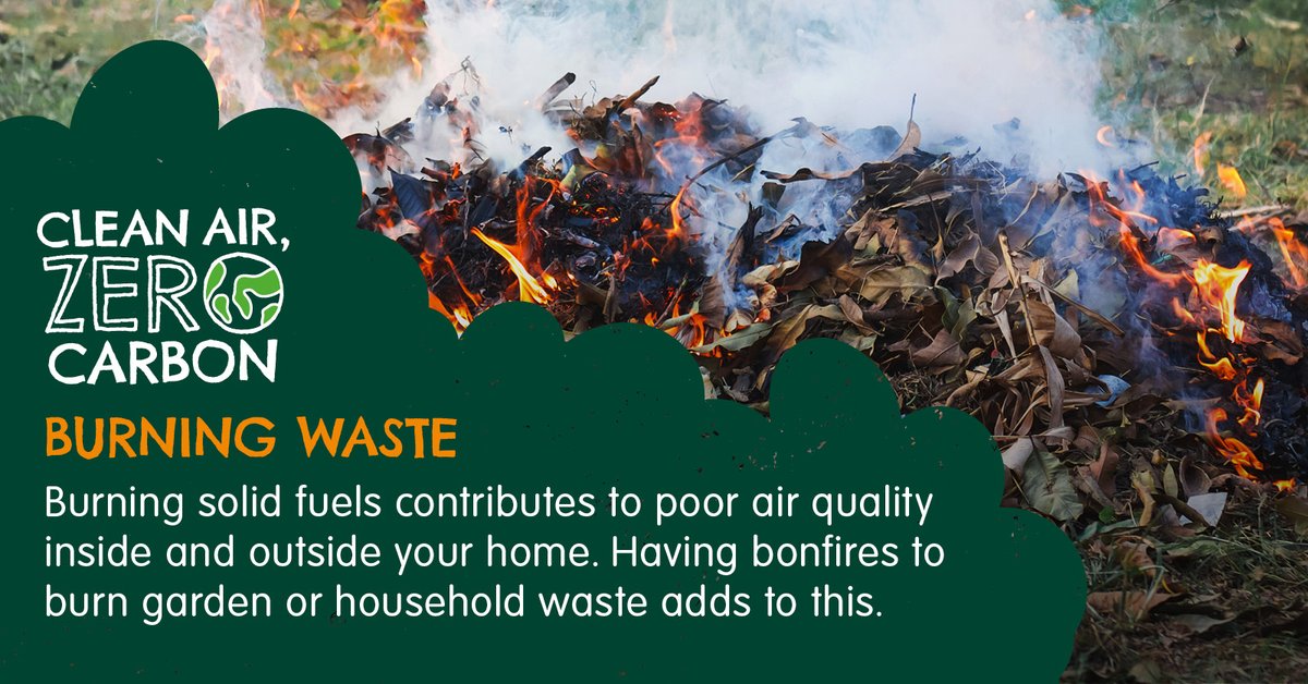 Kirklees Council on Twitter "Avoid burning waste 🔥 Having bonfires to