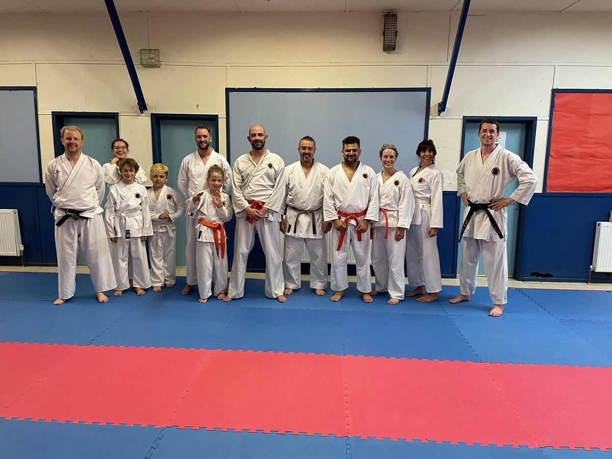 Great training yesterday evening in the heat. 
All ready for the grading this Sunday.
<a href="/JKA_England/">JKA England</a> 
OSS