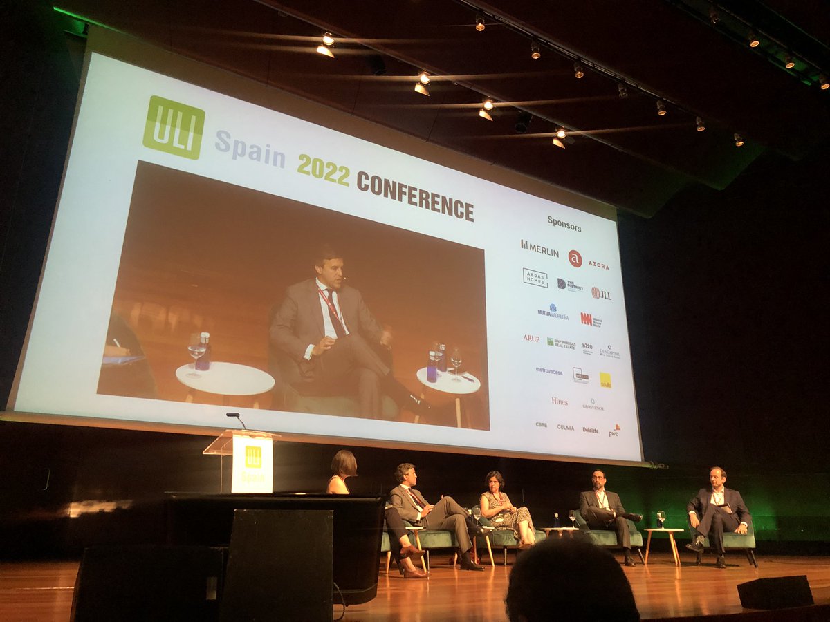 CarmenPanadero's tweet photo. Mesa para hablar de ESG para hablar de taxonomía, indicadores, datos, objetivos,…en @ULISpain #SpanishConference #ULISAC #realstate #sostenibilidad #esg https://t.co/Ja3muyWkAq