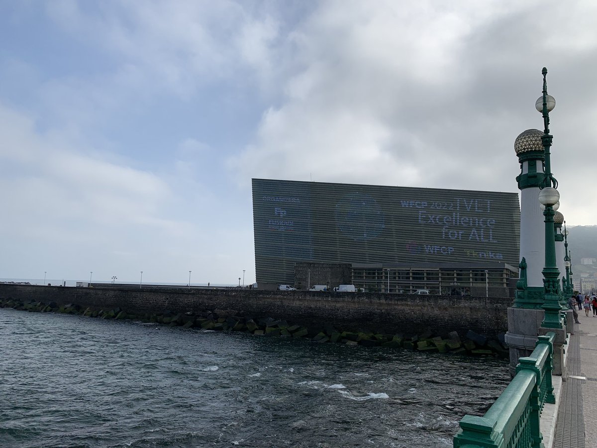 Interesting week with Katja Maetoloa in #SanSebastian at WFCP2022 TVET excellence for ALL. Beautiful avenue, nice people and lots of new contacts! Proud to represent @HAMK_Edu <a href="/HAMK_AOKK/">HAMK Ammatillinen opettajakorkeakoulu</a>