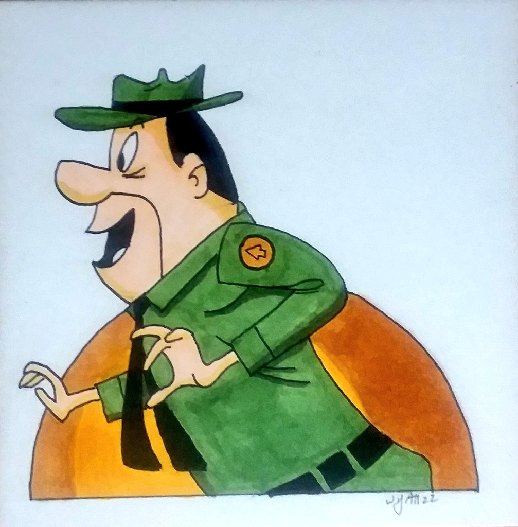 6thcircleart's tweet photo. Day 16 of #junetoon is #ranger #yogibear #rangersmith #hannabarbera #drawing #drawingaday #copic #copicmarkers #cartoon #toon #fanart #junetoon2022 https://t.co/UIykEJyJ4s