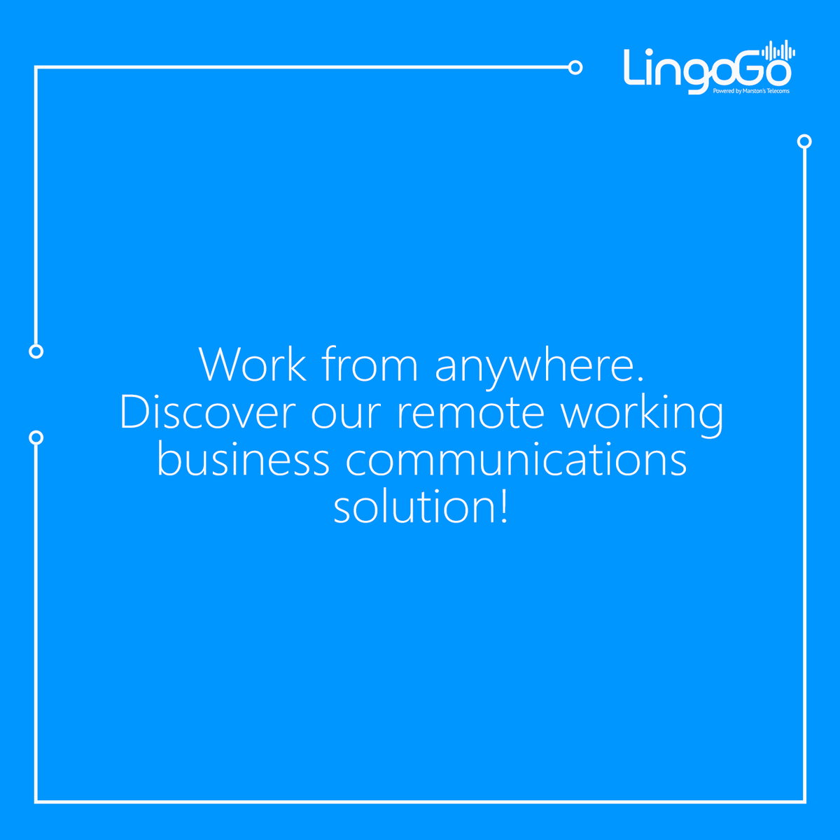 LingoGo has been developed to meet the needs of businesses of all sizes, especially as our new ways of working are established post-Covid. With LingoGo’s desk and soft-phone capability, your staff can take and make calls wherever they are and on any device.

 #voip #voipbusiness
