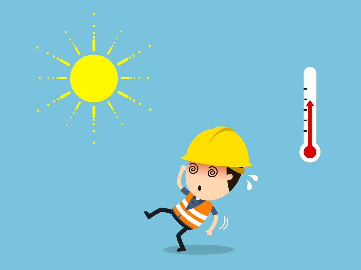 Het wordt warm de komende dagen! 🥵
Bij te hoge temperaturen moeten er maatregelen genomen worden op het werk. Bekijk wat er wat er moet gebeuren op onze website  👇
werk.belgie.be/nl/nieuws/hoge…