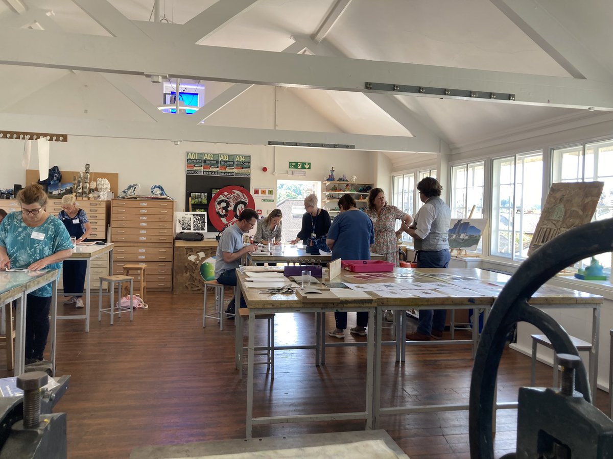 SherborneEngage's tweet photo. Welcome to all those joining us for our Prep School Art Teachers’ Day.

#CPD #art https://t.co/D4UWG3J9Zx