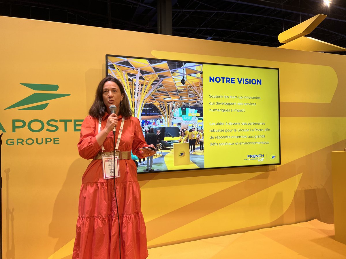 01net's tweet photo. Le concours #FrenchIoT est un challenge destiné aux #stsrtup innovantes avec un fort engagement.

Plus de 100 startups lauréates (et accompagnées) depuis le début du programme du @GroupeLaPoste 

#VivaTech https://t.co/ITpiG69uVB