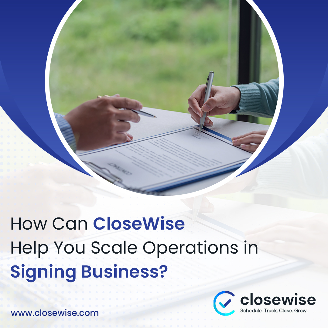 close_wise's tweet image. Want to scale operations in the #signingbusiness? See how CloseWise can help you grow your business:
closewise.com/scale-operatio…
#signingservices #schedulingplatform #notary #signingagents