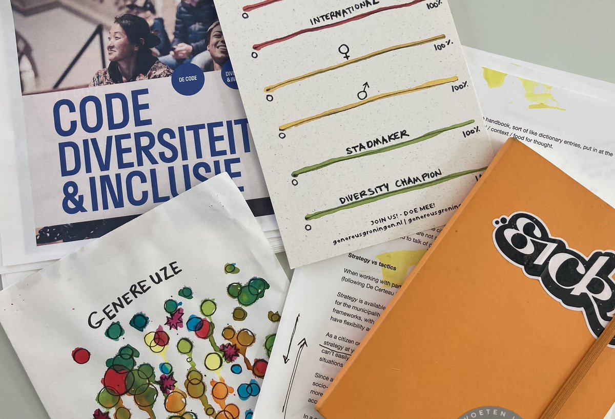 studioMARCHA's tweet photo. Wat n feestwerk: samenwerken met @maieutic_ aan ons @GenereusG -handboek met ‘Genereuze stadmaken-workshop materiaal’ #generouscity #inclusievestad https://t.co/C47SZUm5xt