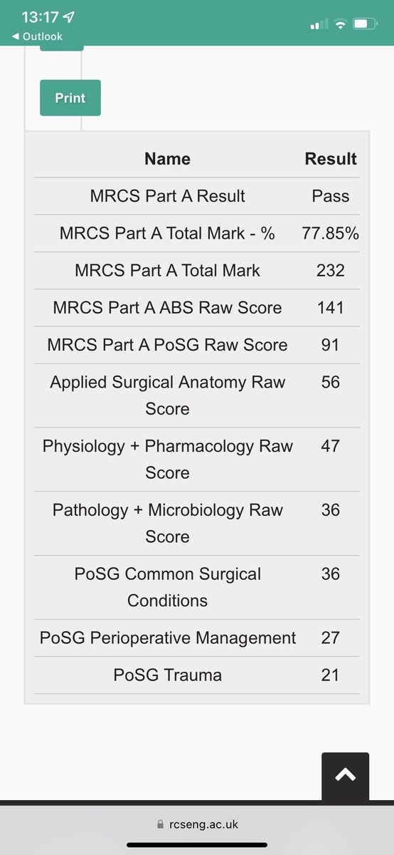 Unbelievably happy to have passed MRCS Part A first time ✅ bring on Part B in October!