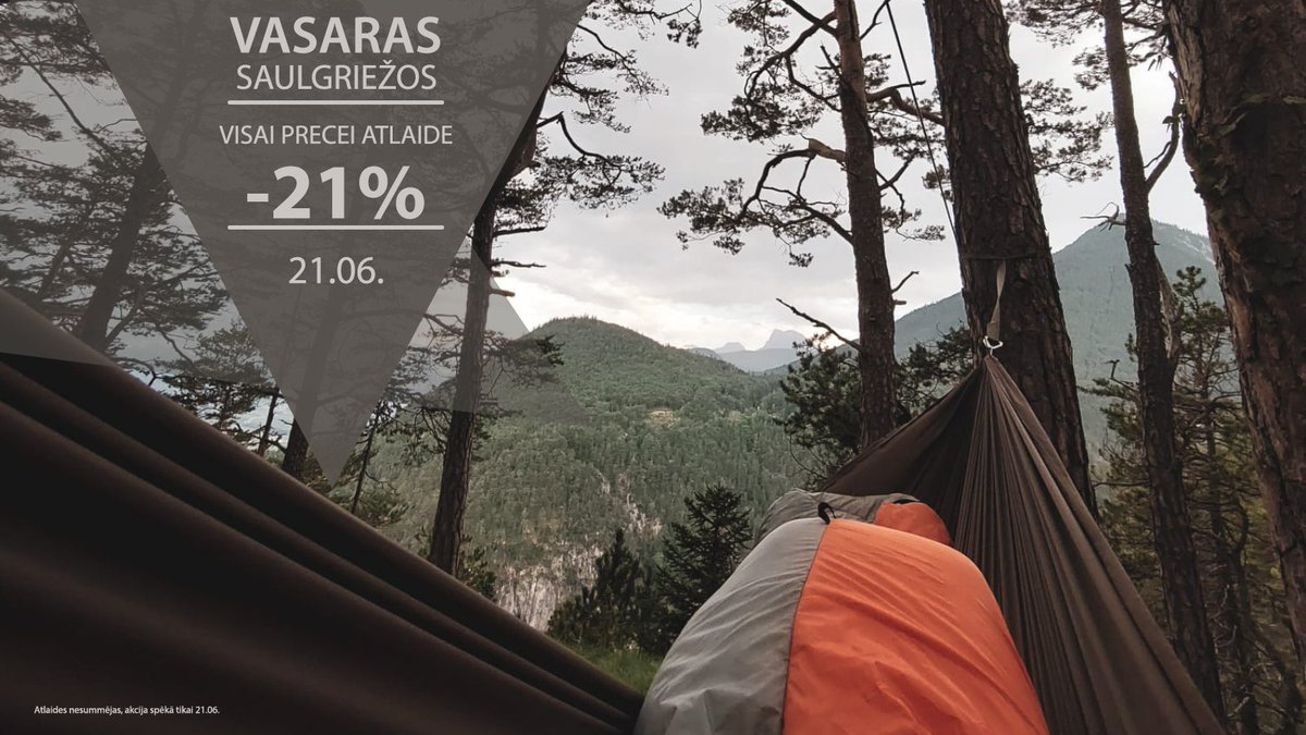 Nekas nemainās un turpinām mūsu tradīciju!🤩

Par godu Saulgriežiem, visām precēm -21% atlaide!☀🔥

Atceries, ka akcija ir spēkā tikai līdz plkst. 23:59 .