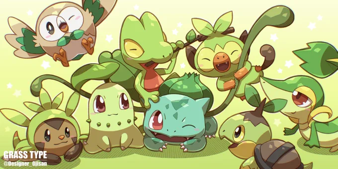 あなたのくさタイプの推しポケは?🌱
What is your favorite grass type Pokemon?✨ 