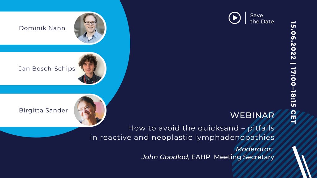 Pathohead's tweet image. It was a pleasure to participate in the webinar on 'pitfalls in reactive and neoplastic lymphadenopathies'.
I hope you enjoyed our case on POEMS-associated MCD. Thank you to those who dropped by!
#hemepath #PathTwitter #EAHP