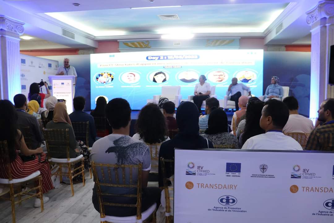 TransdairyP's tweet photo. Retour en image sur la deuxième journée de l'événement de courtage et matchmaking organisé par #TRANSDAIRY Living Lab TIC #APII INFOS 🇹🇳🇹🇳
#TRANSDAIRY
#ENICBCMED
#GOMED
#apii
#innovation
#livinglab https://t.co/5SyAvQGJnr