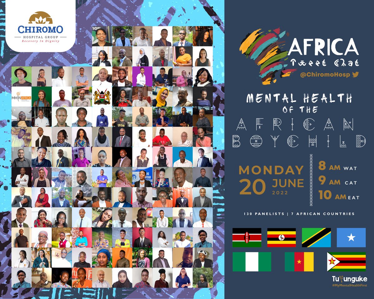 What do you think is the reason for the high rate of suicide among the African boy children in the recent days? Join us in this tweet chat as we celebrate African boy child on this coming Monday.

#MentalHealthAwarenessMonth #MentalHealthMatters #MensHealthMonth