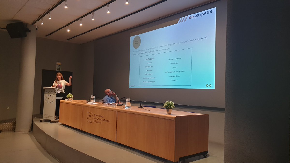 MNACTEC's tweet image. "El MNACTEC es posiciona com un dels museus capdavanters en aplicar RSC en la seva estratègia i les accions. Ara mateix, a nivell dels museus catalans, l'únic que té un pla de RSC publicat, a banda del MNACTEC, és el @MuseuNac_Cat."
@gemma_salles @GetPartner 

#JornadaMuseus