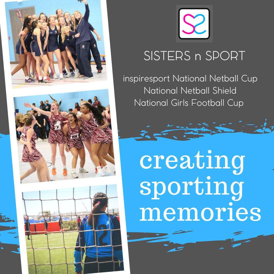 Deadline for our Netball Cup &amp; Shield competition is tomorrow!

Could your school be the 2022/23 National Champions? 

Don’t miss out! Book now!

sistersnsport.com/competitions/e…

Already entered? RT for a chance to win 5 Gilbert netballs ready for the new season! Winner announced Monday!