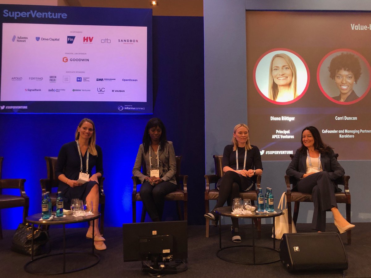 Backstage and Stage: our all woman panel at <a href="/SuperReturn/">SuperReturn</a> on value-based care <a href="/apex_vc/">APEX Ventures</a>