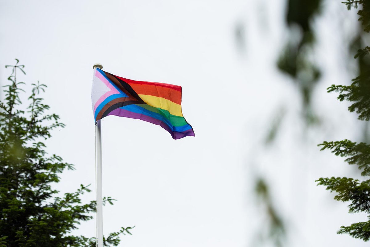 Have you spotted the Progress Pride Flag flying high over campus? A huge thank you to everyone who joined us at the flag raising event on Greg's Place yesterday - it was great to see you all 🏳️‍🌈
Don't forget that you can join us at the official #YorkPride parade on Saturday!
