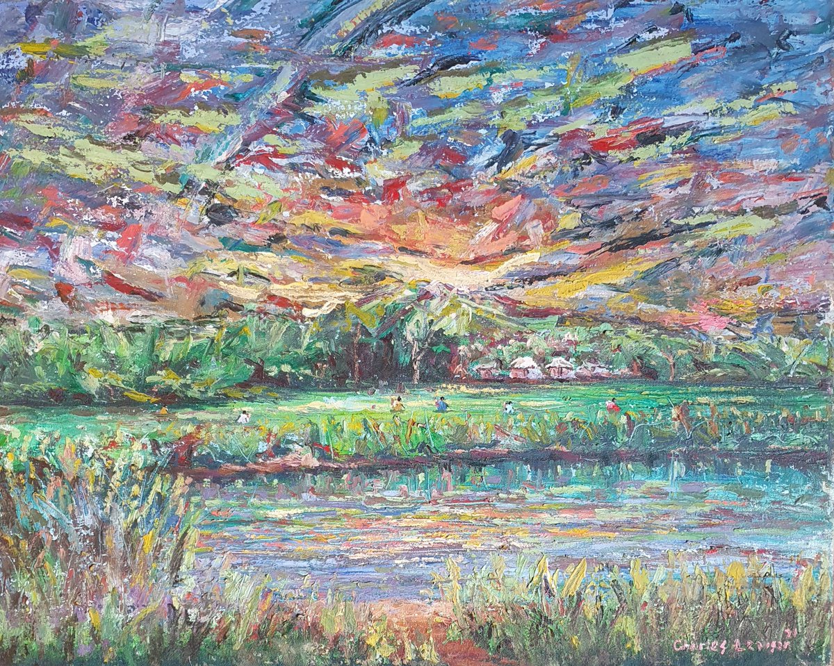 Our Rare Auction has begun. We are open for bids!

Lot 1: Winter Sunset, by Charles Levison.
Oil on Canvas.
Dimensions: 46 x 65 cm.
Starting bid: £100

Bid here: lnkd.in/eRBGGVBF

Charles's work is a celebrated across Malawi.  We're honoured to host his debut in the UK.
