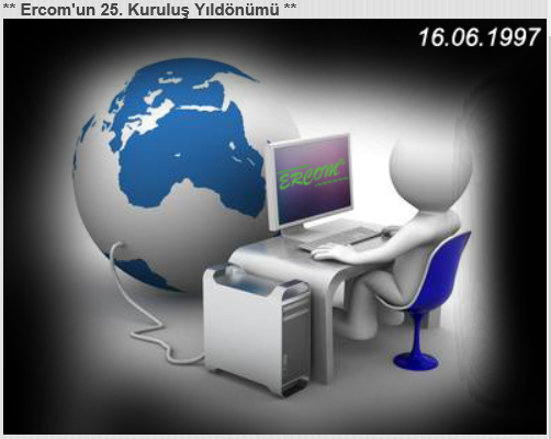 Bugün Ercom'un 25. kuruluş yıldönümü...🧿🧿🧿