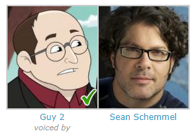 i never bothered to watch the henry danger cartoon but apparently they got goku to voice george costanza 