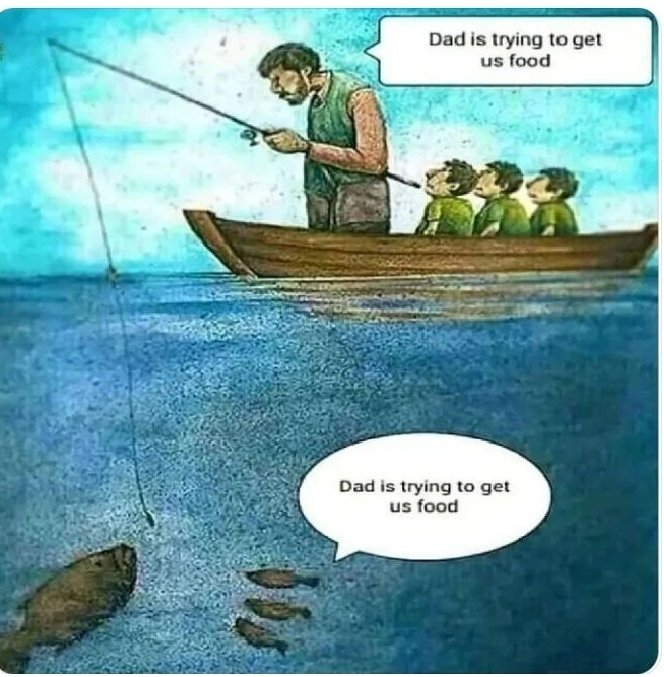 One picture, two stories.