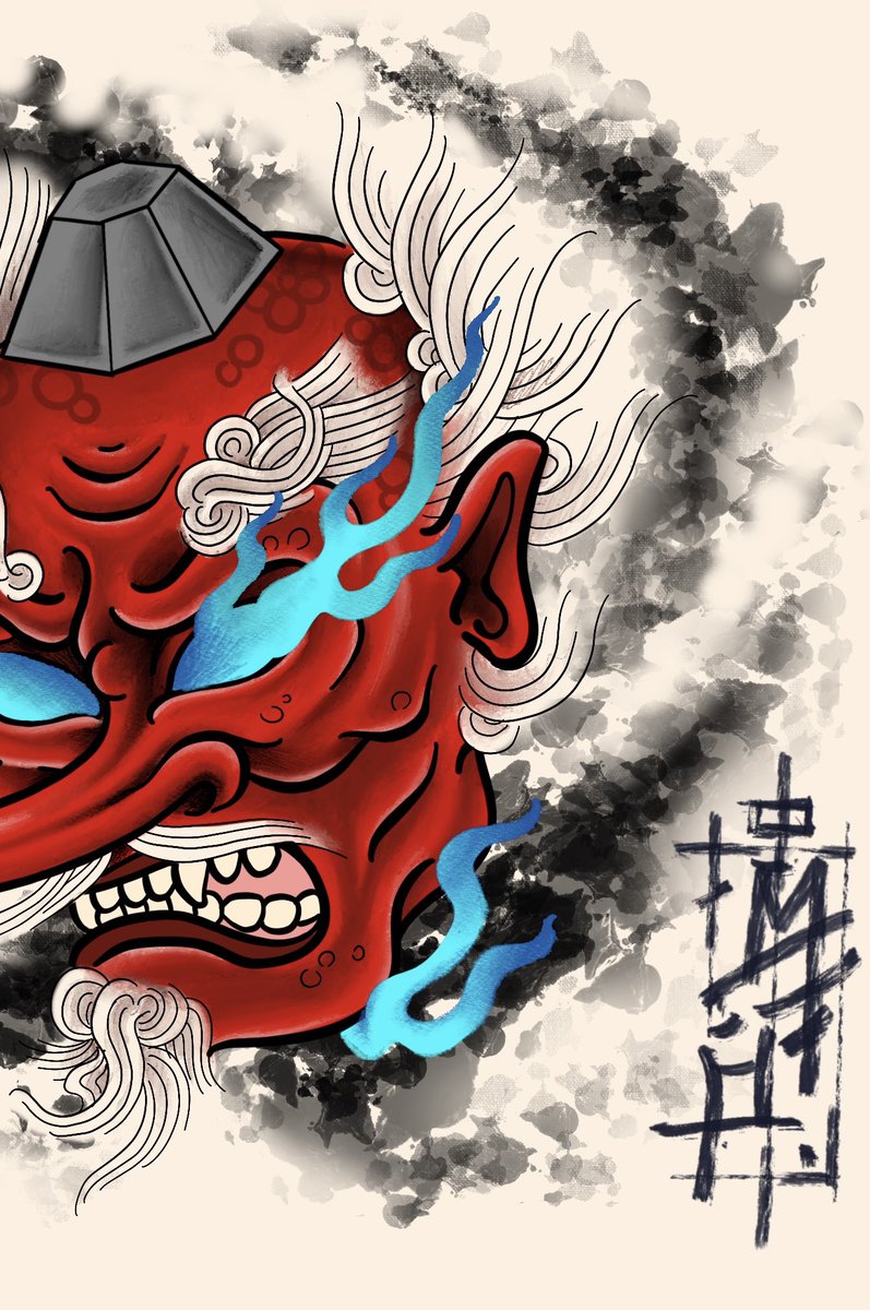 Tengu (天狗) are a type of creatures of Japanese popular iconography, sometimes considered kami and sometimes yōkai. He possesses supernatural powers such as illusion and the ability to teleport.
Depicted after the 12th century with a very long nose.

marzumanu11.wixsite.com/oniproject-1