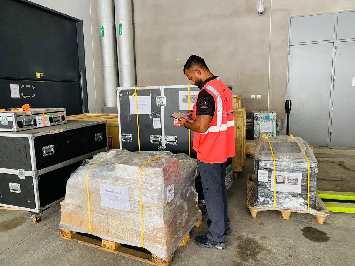 GTExhibitions's tweet photo. On-site at Cityscape Qatar providing our services as the official freight contractors for the show.

Good job team 

#cityscapeqatar #gtme #qatar #exhibitions #cityscape #informamarkets https://t.co/Ar3rlz7zpl