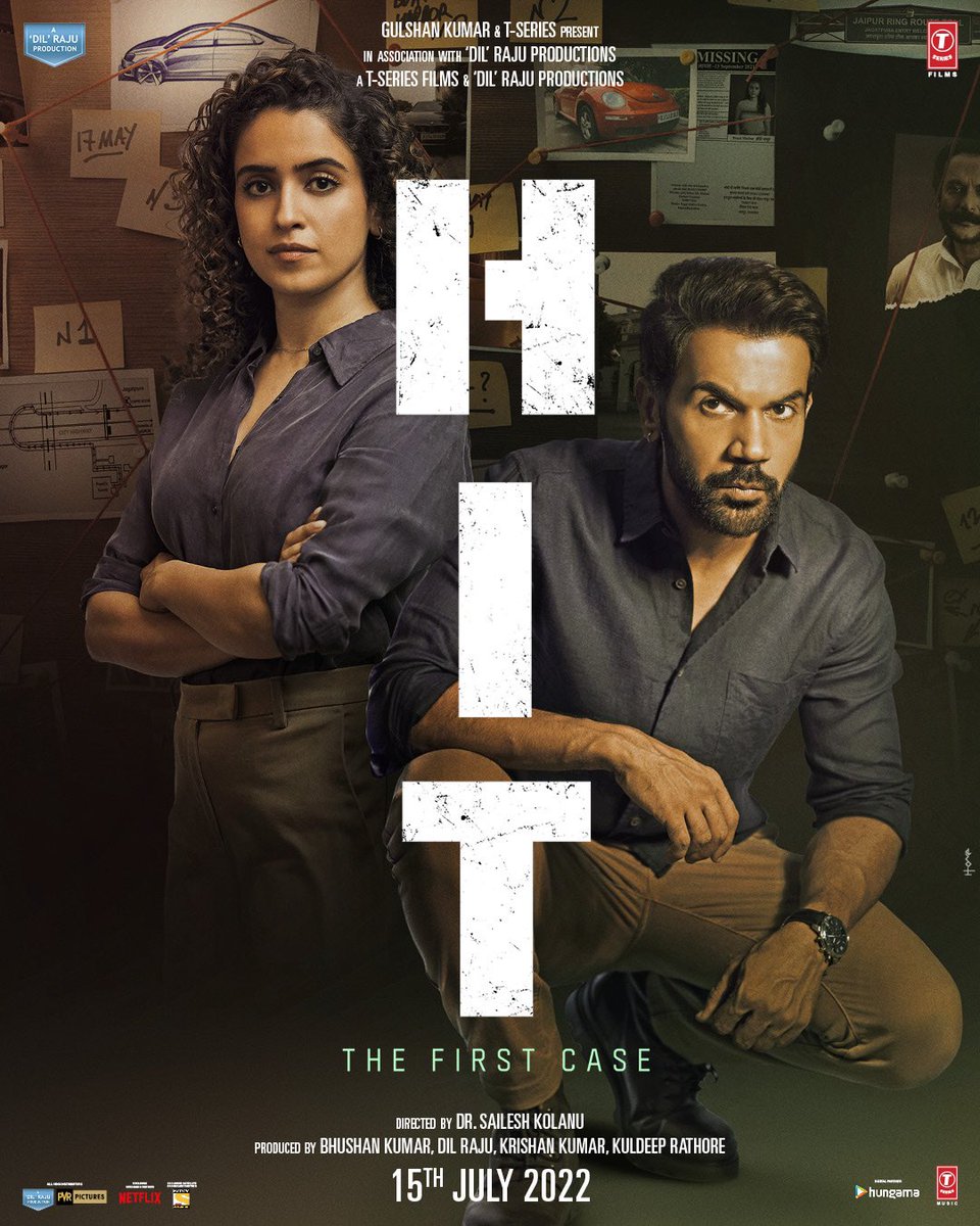 #HitTheFirstCase Teaser out tomorrow. Releasing on 15th July,2022.