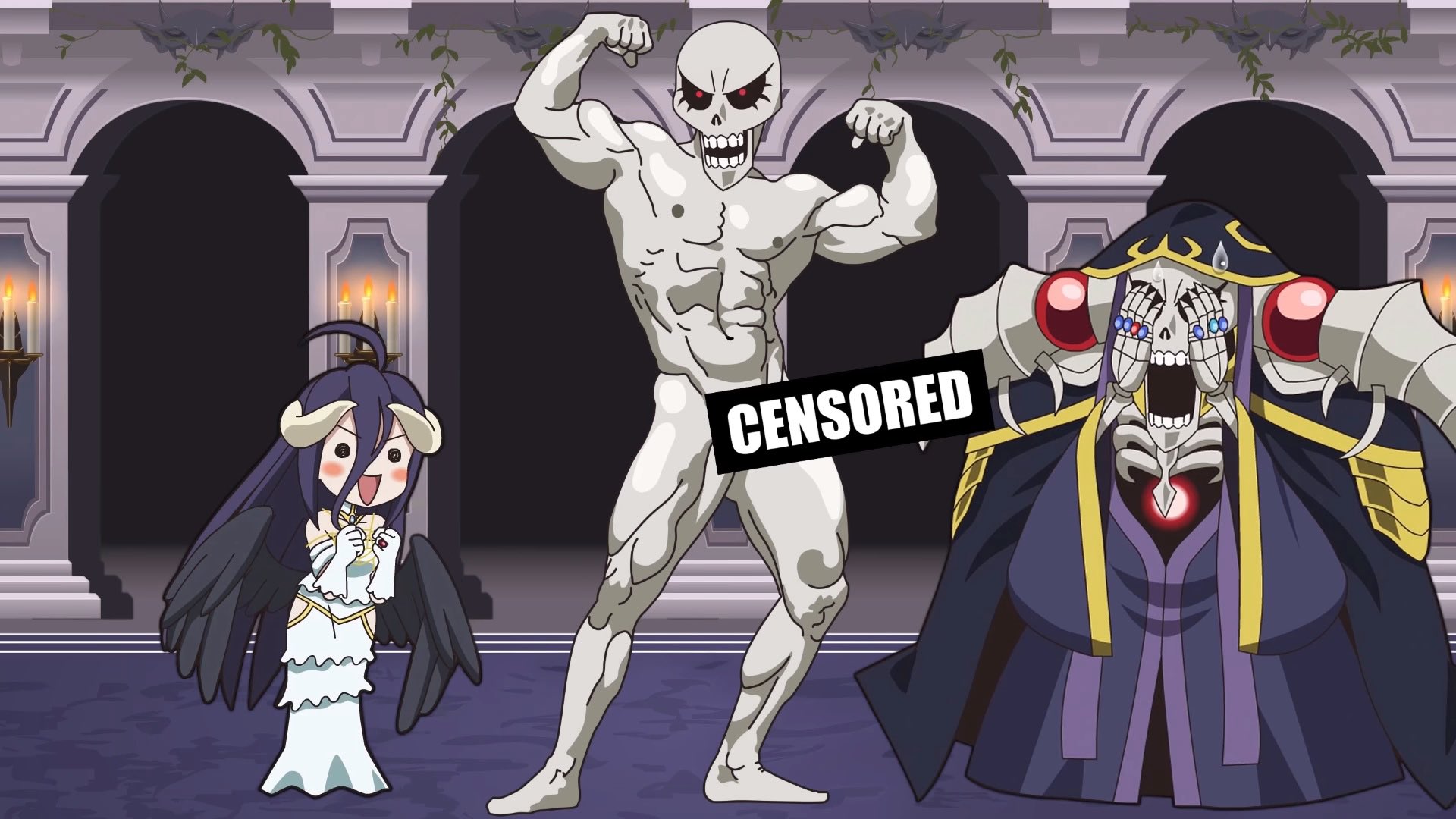 anime: overlord #overlord #ainzooalgown #bonedaddy #anime #matureconte