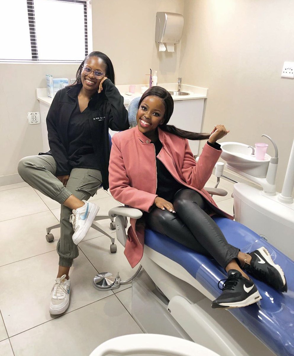 “Visited my favourite dentist at @drbee.inc_familydentists today 🤌🏽 Thank you for the professional service Dr @nangamso_ , you’re always so kind! 🥺 what a smooth experience! - can’t wait for my next consultation! 🦷”