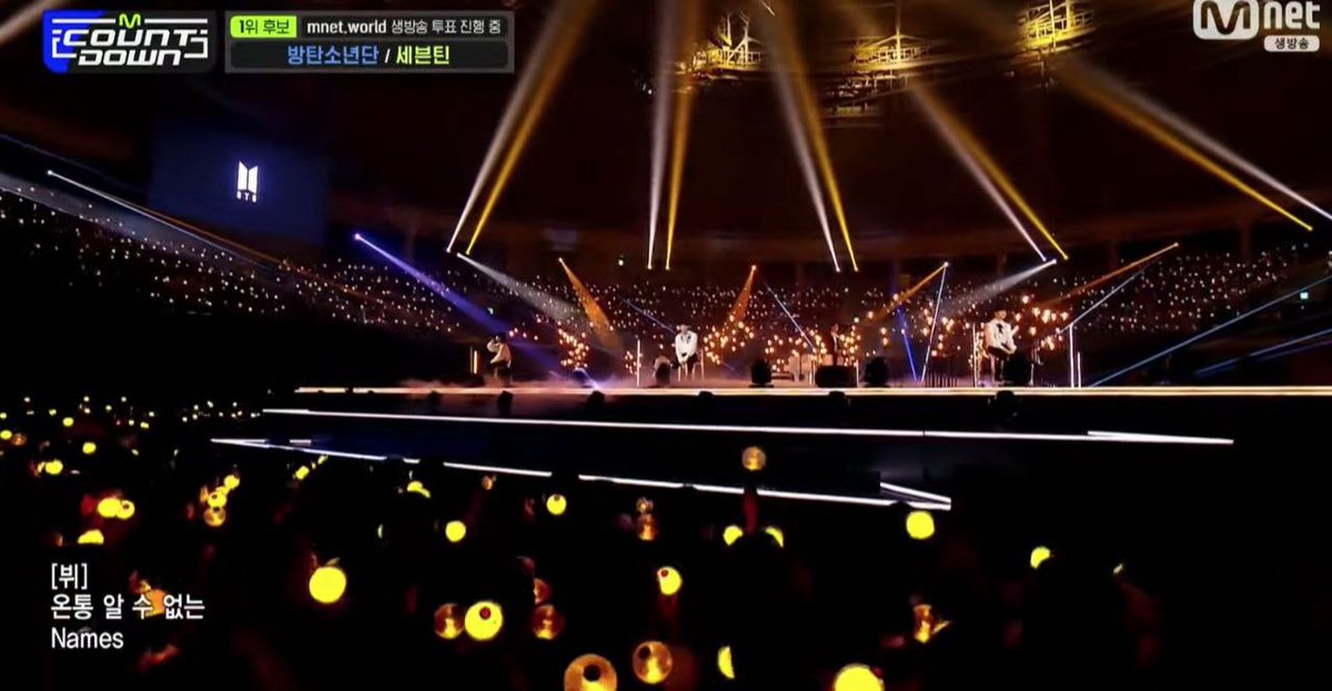 aerigodz's tweet photo. @kkukstudio The scale of BTS M Countdown performance . 

CONGRATULATIONS BTS 🎊 👏 

#YetToCome_BTS https://t.co/R8Co4taDzN