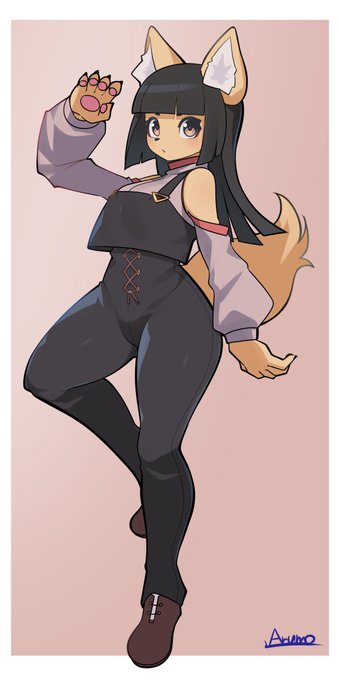 この服装(一枚目)を改良したいな～と思って適当にオリエンタルみを付け足したらくがき 