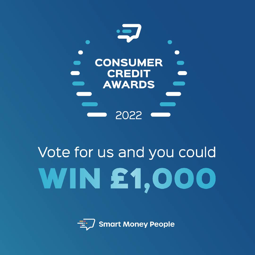 There's still time for our customers to vote for us as ‘Best Car Finance Provider’ in the Consumer Credit Awards 2022! 🏆💚

Vote here & you could win £1,000💰: smartmoneypeople.com/consumer-credi…

@SmartMoneyPPL @CreditAwards 
 #ConsumerCreditAwards #BestCarFinanceProvider