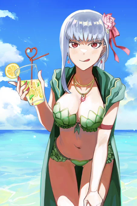 水着カーマ🌺
 #FGO 
