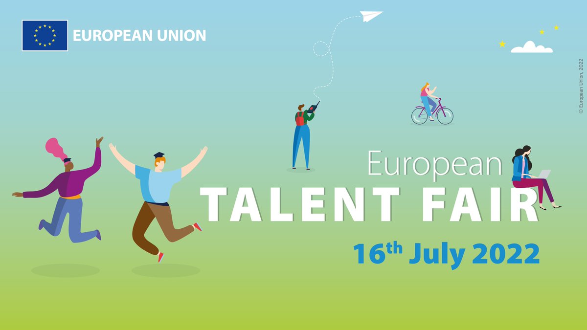 🆕 Registrations are open for the European Talent Fair! 🔛

Do not miss free trainings on transferable skills for #researchers, career development, jobs outside academia, and many more.

✍️ Register today and join us at #ESOF 2022 in Leiden 🇳🇱!
👉europa.eu/!yhx7vQ
