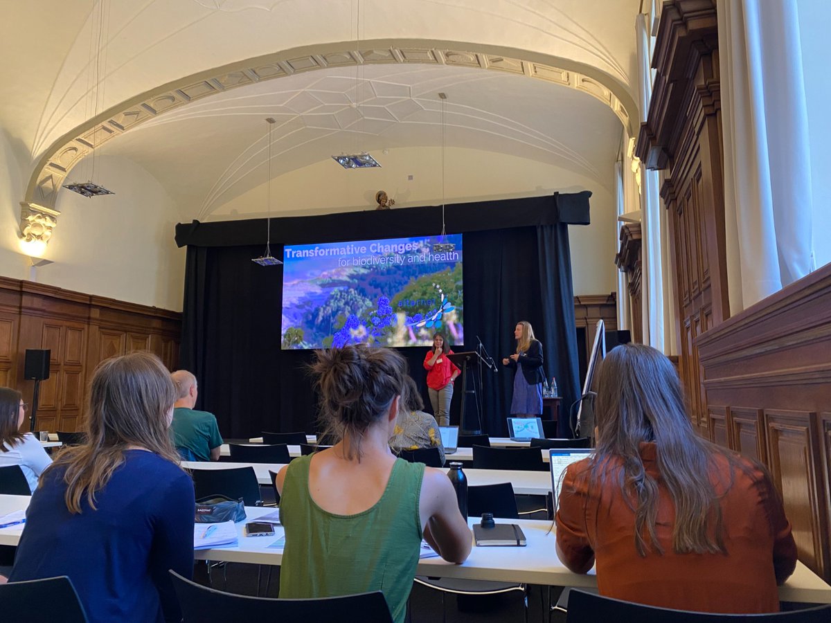 BiodiversaPlus's tweet photo. We are at #AlternetConference's session on #TransformativeChange: how to get our story right and be consistent on this topic?
💭Getting inspired on transformative change for biodiversity. Looking forward for more interesting sessions!🙌 https://t.co/AoJOlk7zKW