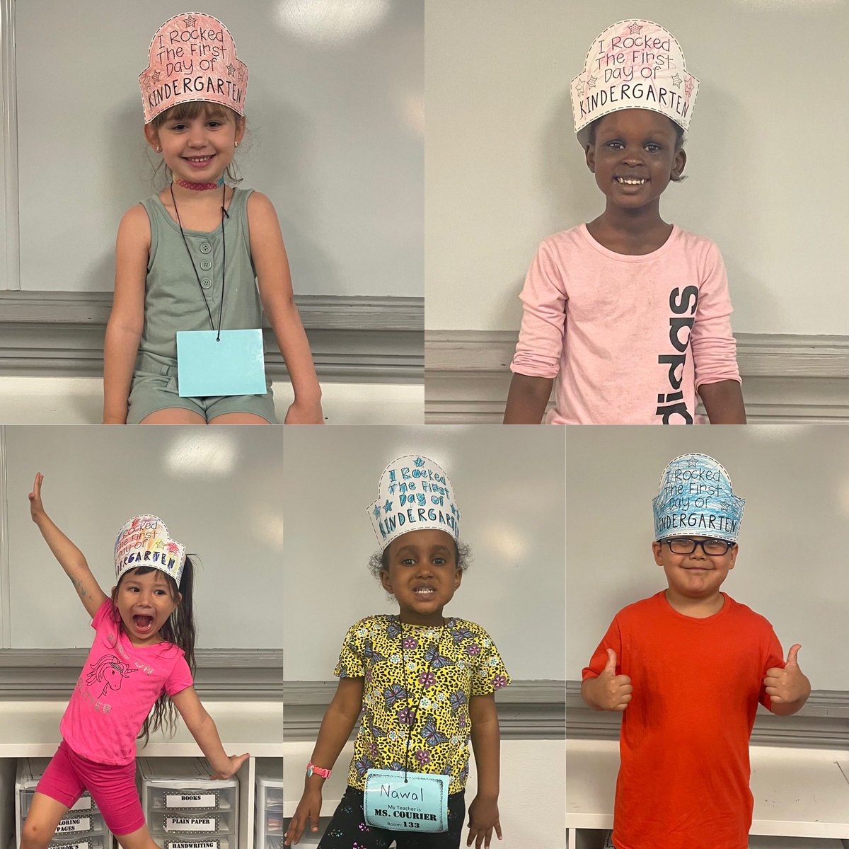 CouriersCorner's tweet photo. Kindergarten @Crestview_NKC rocked their first day! #CrestviewWeBelong #Class2035 -#GreatnessStartsHere https://t.co/RfKfWjSXfa