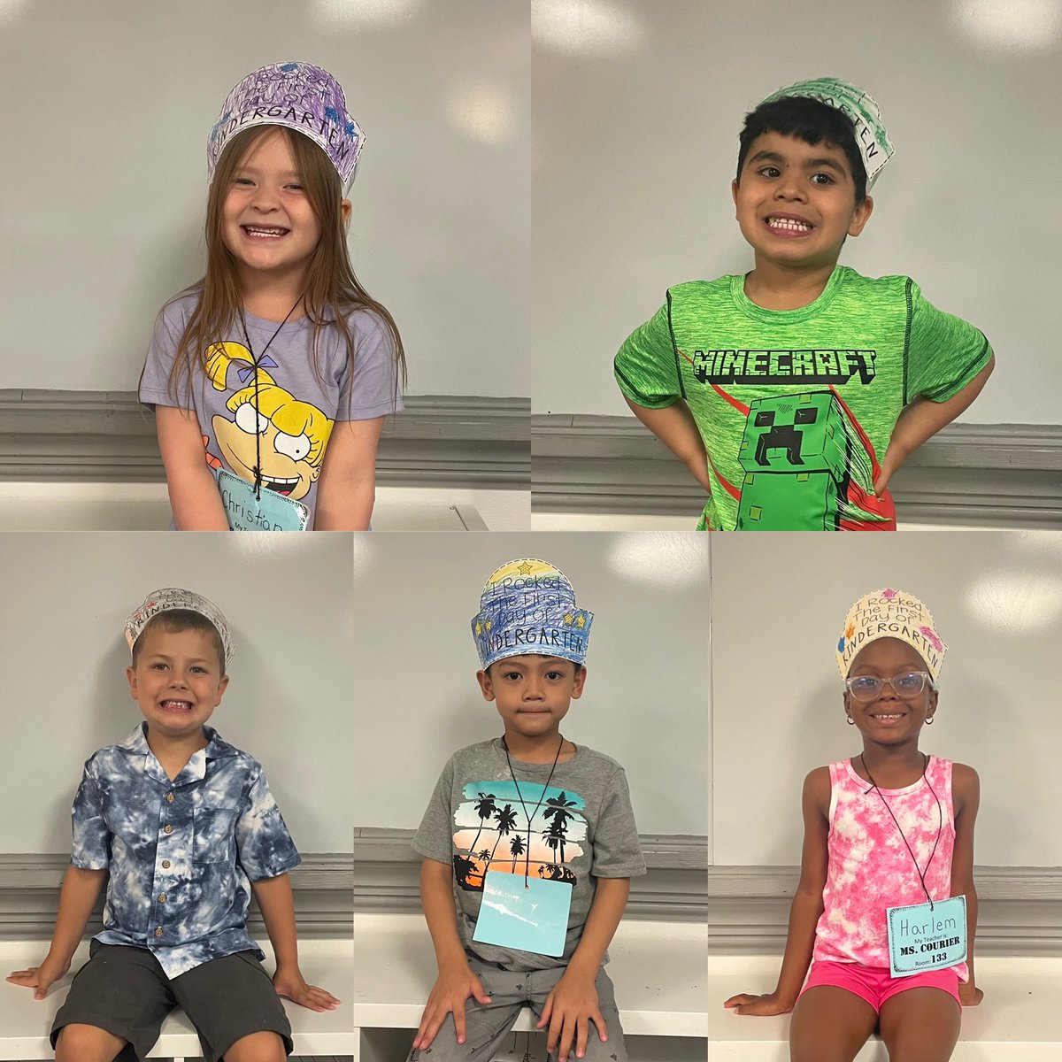 CouriersCorner's tweet photo. Kindergarten @Crestview_NKC rocked their first day! #CrestviewWeBelong #Class2035 -#GreatnessStartsHere https://t.co/RfKfWjSXfa