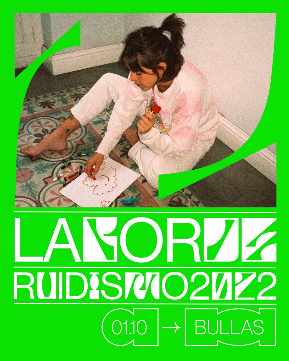 Miriam ya nos visitó el año pasado, al frente de <a href="/Lisasinsonm/">Lisasinson</a>. Esta edición repite en Bullas, pero con <a href="/labordepsd/">Laborde</a>, su cara más borde y más dulce. Romanticismo del s. XXI, como ella lo define. Todo muy actual, entre el entre el bedroom pop y el hyper pop, con un toque sensible.