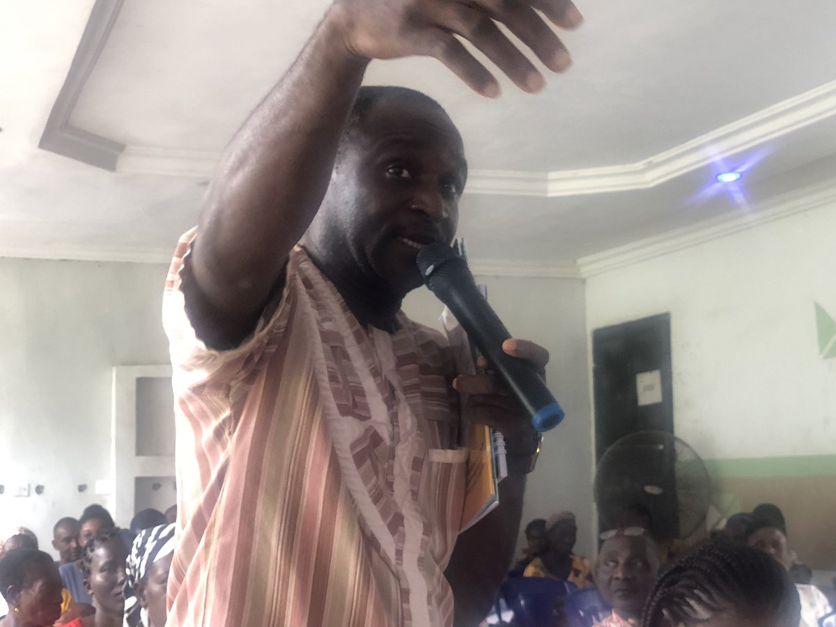 NnimmoB's tweet photo. “If you have food without fish in it, there is still hunger in your house.”
- Neme Tuburu, Ikarama community. #environmentalMonitoring #NigerDelta #FishNotOil @FishnetAlliance @EcoHomef https://t.co/UhwltP9shJ