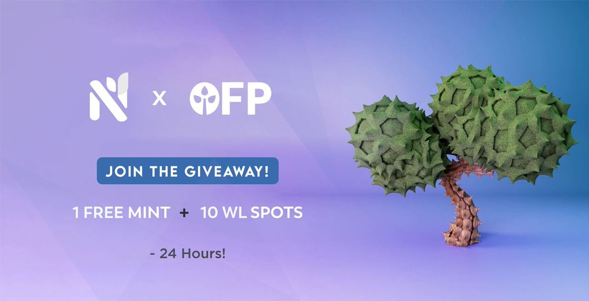 OpenForest_'s tweet photo. Surprise! We are giving out 10 WL spots for @near_nature's upcoming mint TOMORROW (17th)!
By minting one digital tree🌳, you plant ~14 real trees in Kenya, which will be monitored using #OFP
How to participate in the #giveaway (5 on Twitter, 5 on Discord)👇 https://t.co/o9uToKTNi3